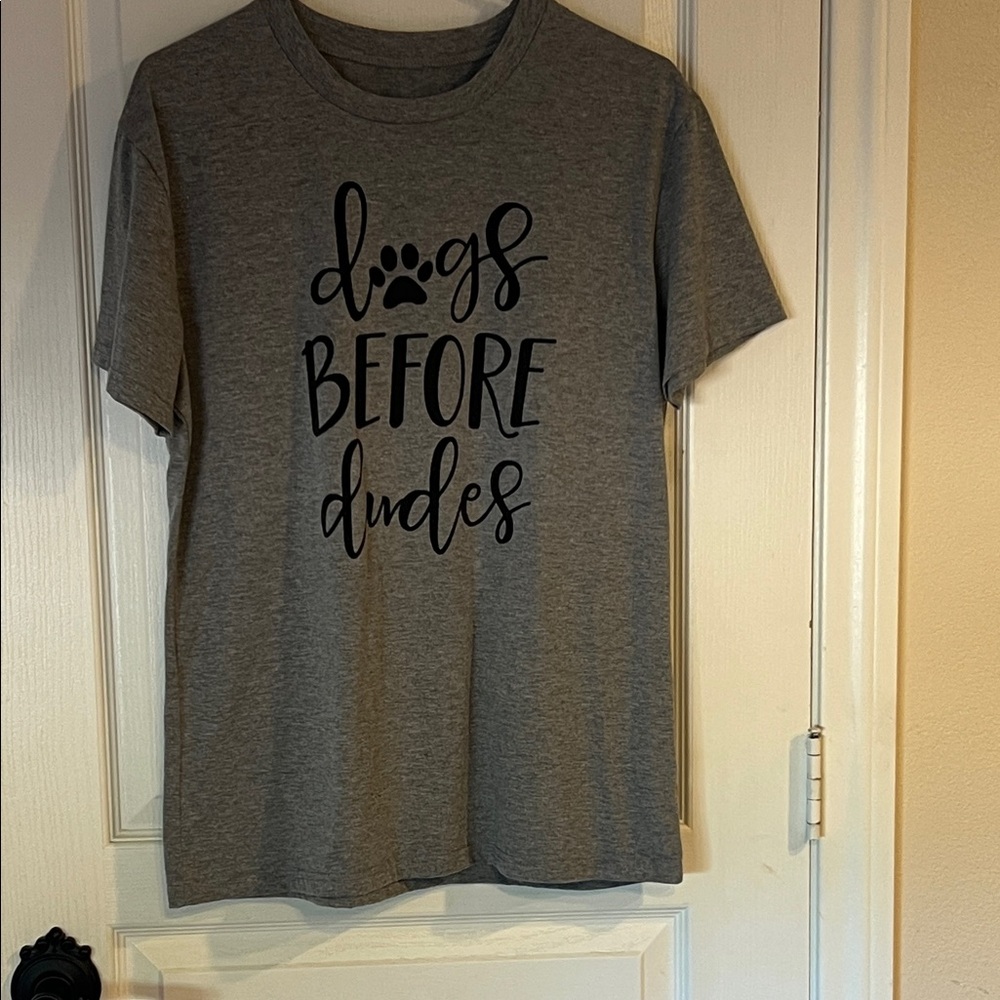 Gray Dog Lover T-Shirt